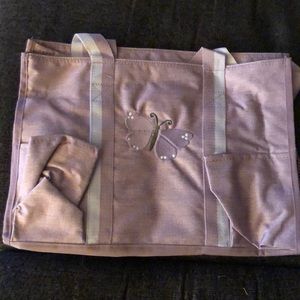 Zip top organization utility totes